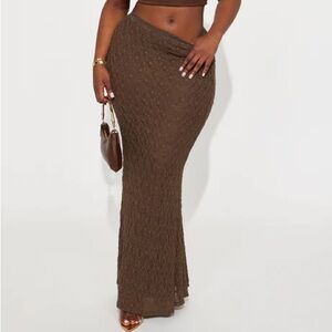 Lost In Love Mermaid Lace Maxi Skirt NEW 🏷️